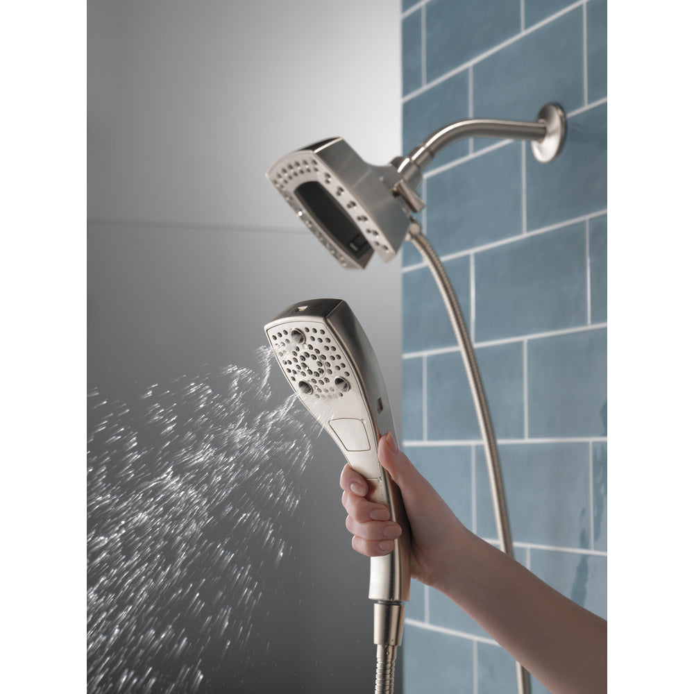 Douche deux-en-un Delta Universal Showering H2Okinetic In2ition à 5 réglages - 58474