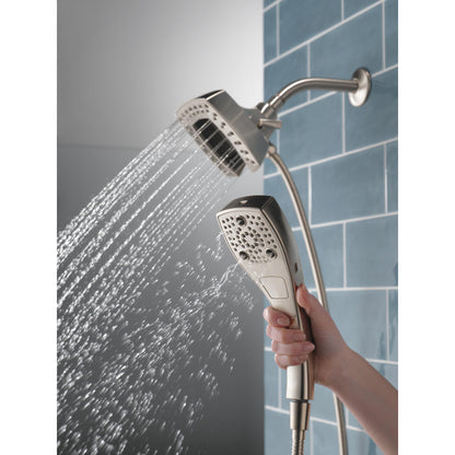 Douche deux-en-un Delta Universal Showering H2Okinetic In2ition à 5 réglages - 58474