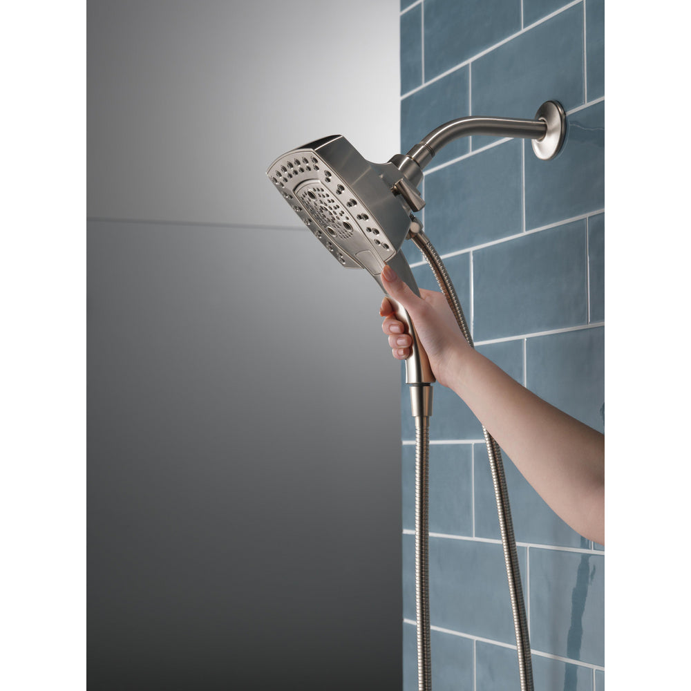Douche deux-en-un Delta Universal Showering H2Okinetic In2ition à 5 réglages - 58474