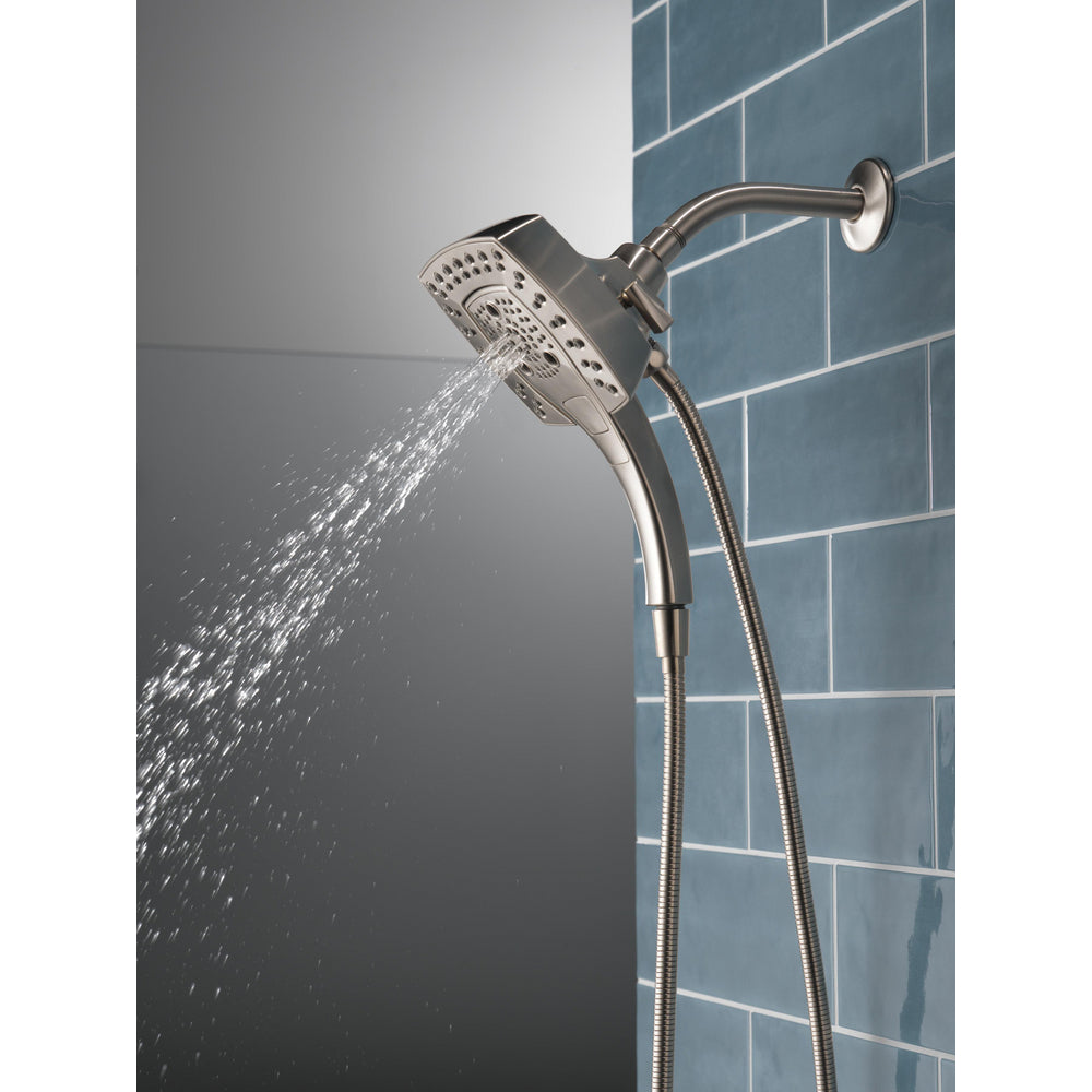 Douche deux-en-un Delta Universal Showering H2Okinetic In2ition à 5 réglages - 58474
