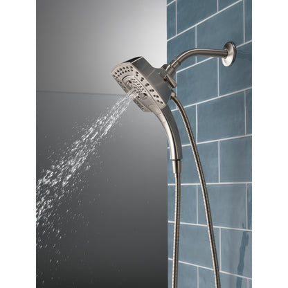 Douche deux-en-un Delta Universal Showering H2Okinetic In2ition à 5 réglages - 58474