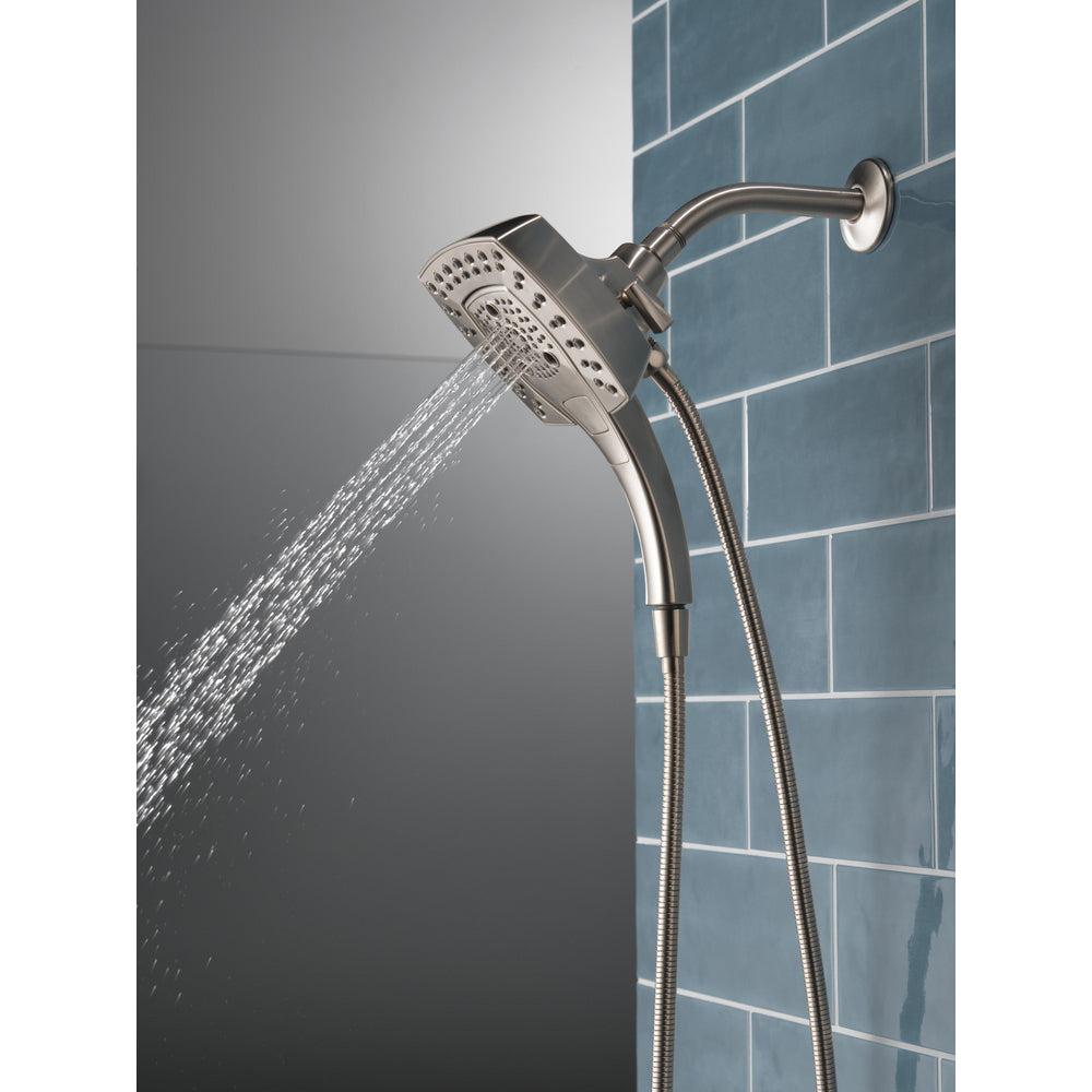 Douche deux-en-un Delta Universal Showering H2Okinetic In2ition à 5 réglages - 58474