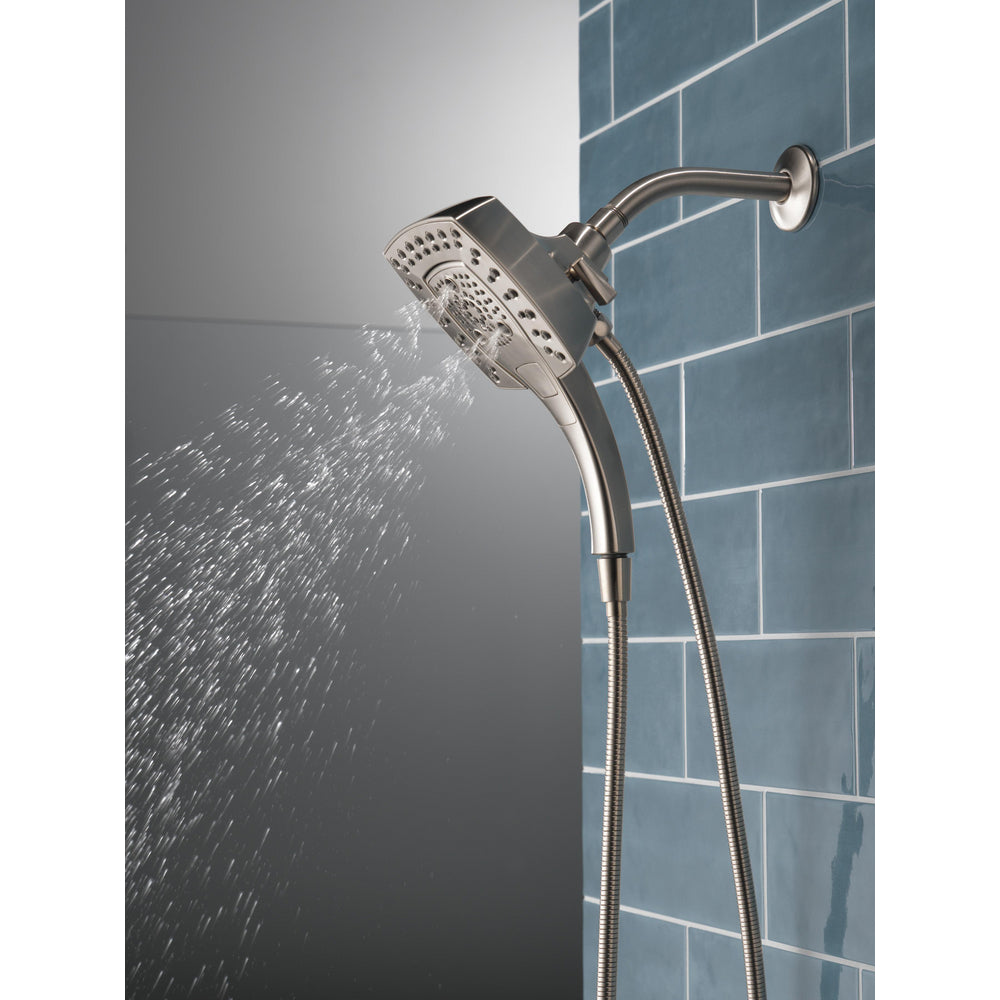 Douche deux-en-un Delta Universal Showering H2Okinetic In2ition à 5 réglages - 58474
