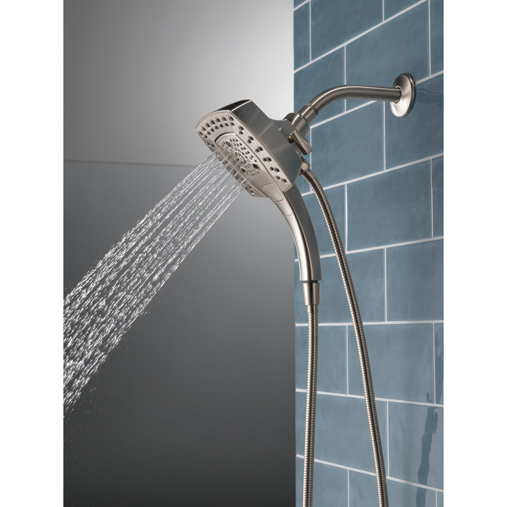 Douche deux-en-un Delta Universal Showering H2Okinetic In2ition à 5 réglages - 58474