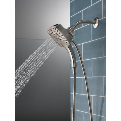 Douche deux-en-un Delta Universal Showering H2Okinetic In2ition à 5 réglages - 58474