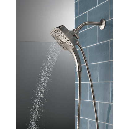Douche deux-en-un Delta Universal Showering H2Okinetic In2ition à 5 réglages - 58474