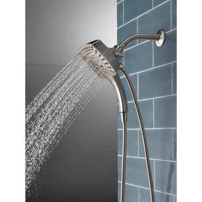 Douche deux-en-un Delta Universal Showering H2Okinetic In2ition à 5 réglages - 58474