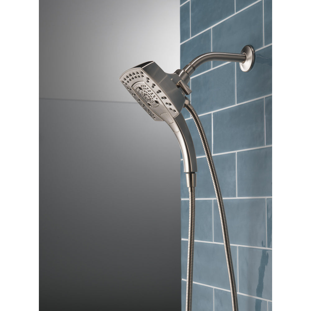 Douche deux-en-un Delta Universal Showering H2Okinetic In2ition à 5 réglages - 58474