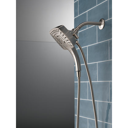 Douche deux-en-un Delta Universal Showering H2Okinetic In2ition à 5 réglages - 58474
