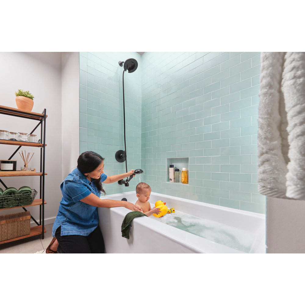 Douche H2Okinetic In2ition 5 fonctions deux-en-un Delta Universal Showering - 58480