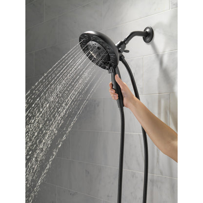 Douche H2Okinetic In2ition 5 fonctions deux-en-un Delta Universal Showering - 58480