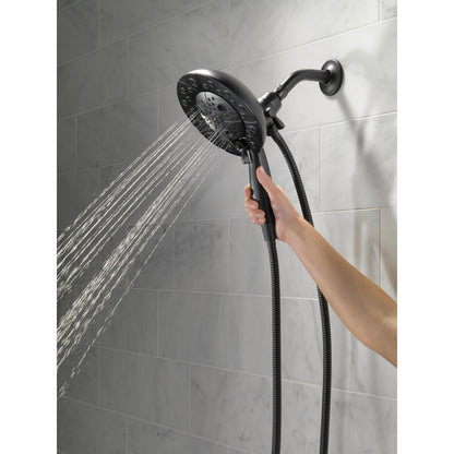 Douche H2Okinetic In2ition 5 fonctions deux-en-un Delta Universal Showering - 58480