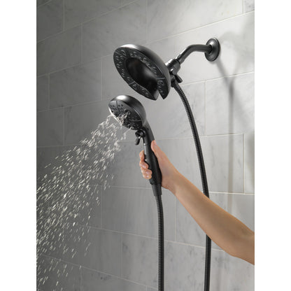 Douche H2Okinetic In2ition 5 fonctions deux-en-un Delta Universal Showering - 58480