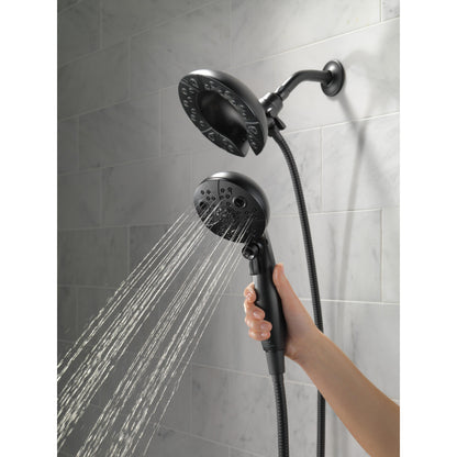 Douche H2Okinetic In2ition 5 fonctions deux-en-un Delta Universal Showering - 58480