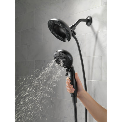 Douche H2Okinetic In2ition 5 fonctions deux-en-un Delta Universal Showering - 58480