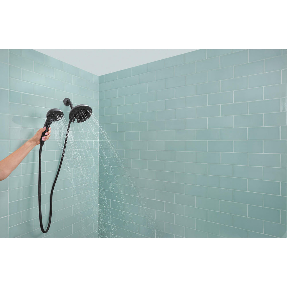 Douche H2Okinetic In2ition 5 fonctions deux-en-un Delta Universal Showering - 58480