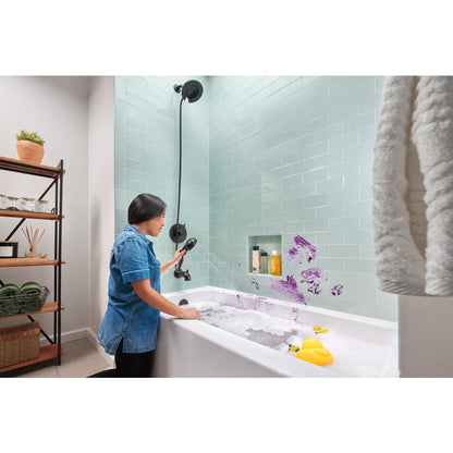 Douche H2Okinetic In2ition 5 fonctions deux-en-un Delta Universal Showering - 58480