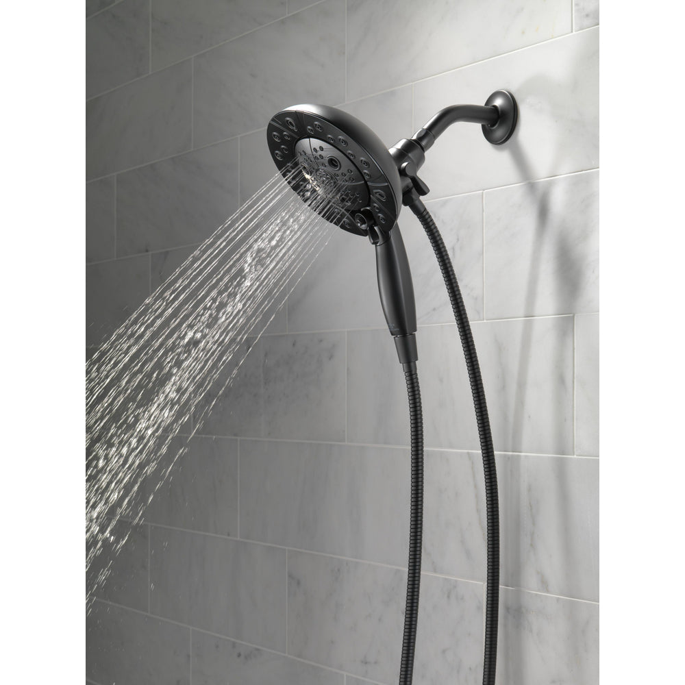 Douche H2Okinetic In2ition 5 fonctions deux-en-un Delta Universal Showering - 58480