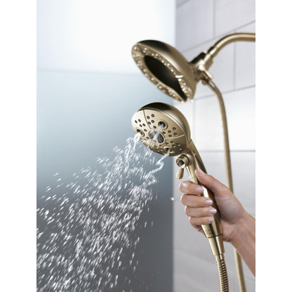 Douche H2Okinetic In2ition 5 fonctions deux-en-un Delta Universal Showering - 58480