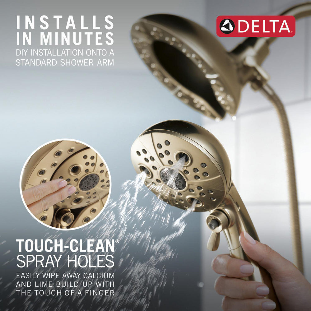 Douche H2Okinetic In2ition 5 fonctions deux-en-un Delta Universal Showering - 58480