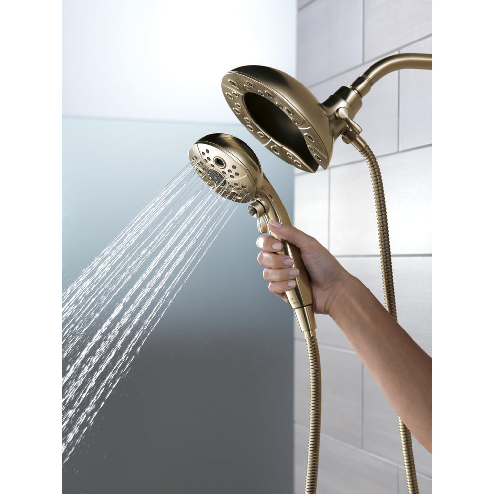 Douche H2Okinetic In2ition 5 fonctions deux-en-un Delta Universal Showering - 58480