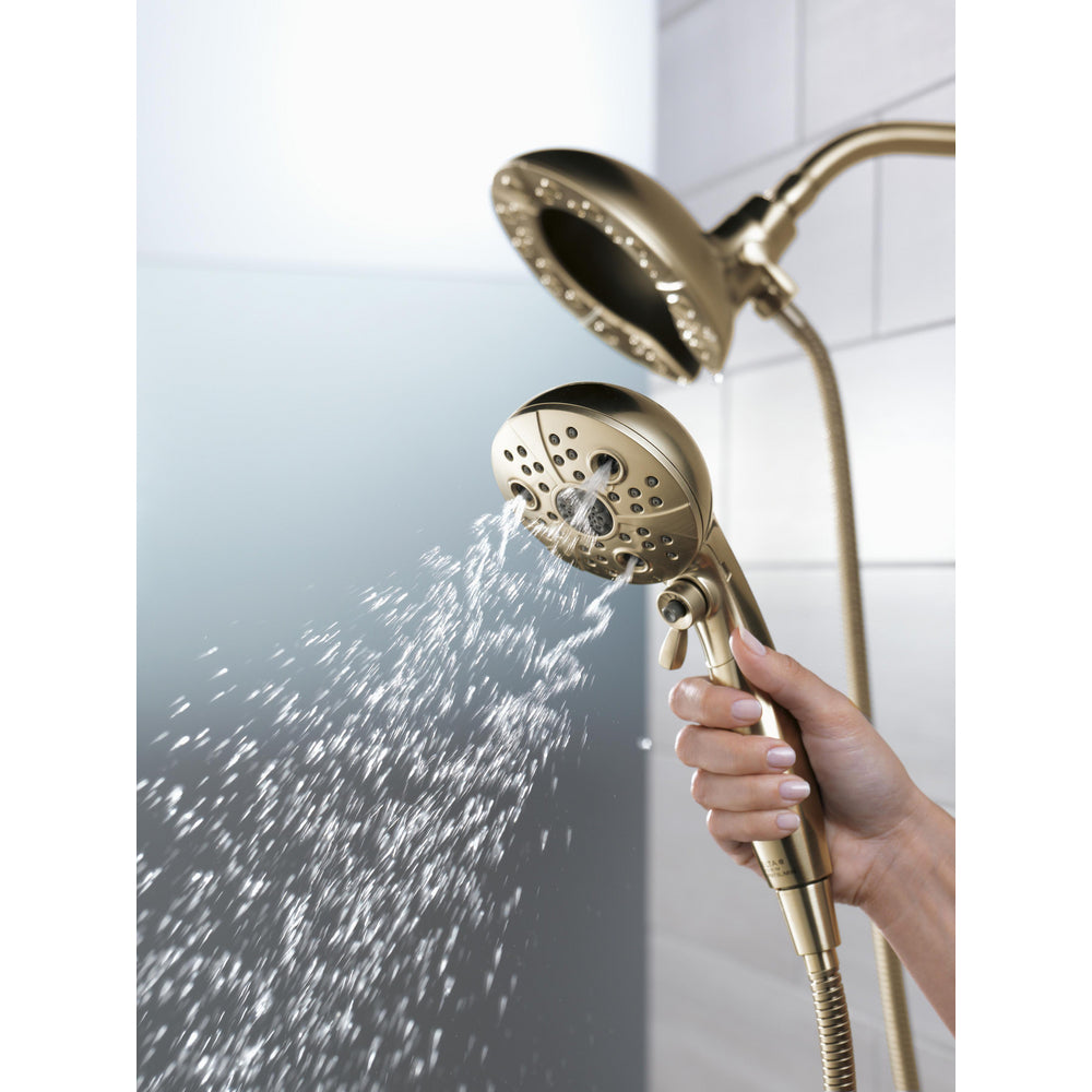 Douche H2Okinetic In2ition 5 fonctions deux-en-un Delta Universal Showering - 58480
