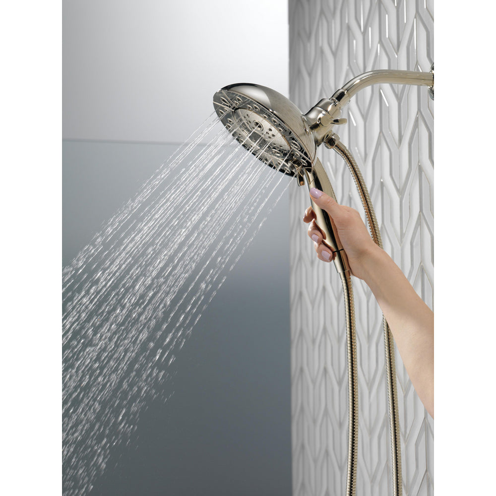 Douche H2Okinetic In2ition 5 fonctions deux-en-un Delta Universal Showering - 58480