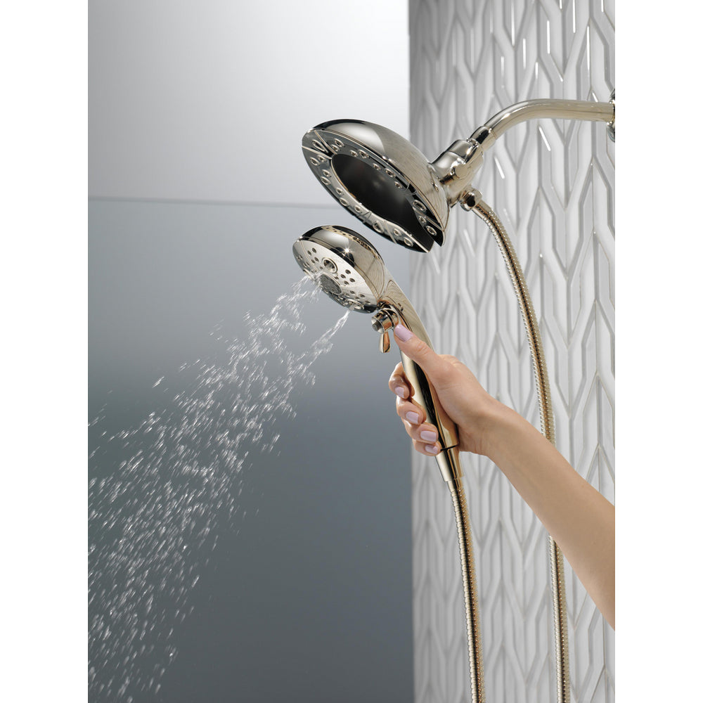 Douche H2Okinetic In2ition 5 fonctions deux-en-un Delta Universal Showering - 58480