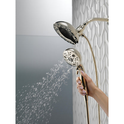 Douche H2Okinetic In2ition 5 fonctions deux-en-un Delta Universal Showering - 58480
