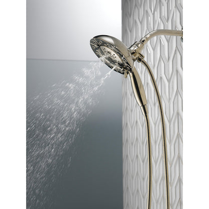 Douche H2Okinetic In2ition 5 fonctions deux-en-un Delta Universal Showering - 58480