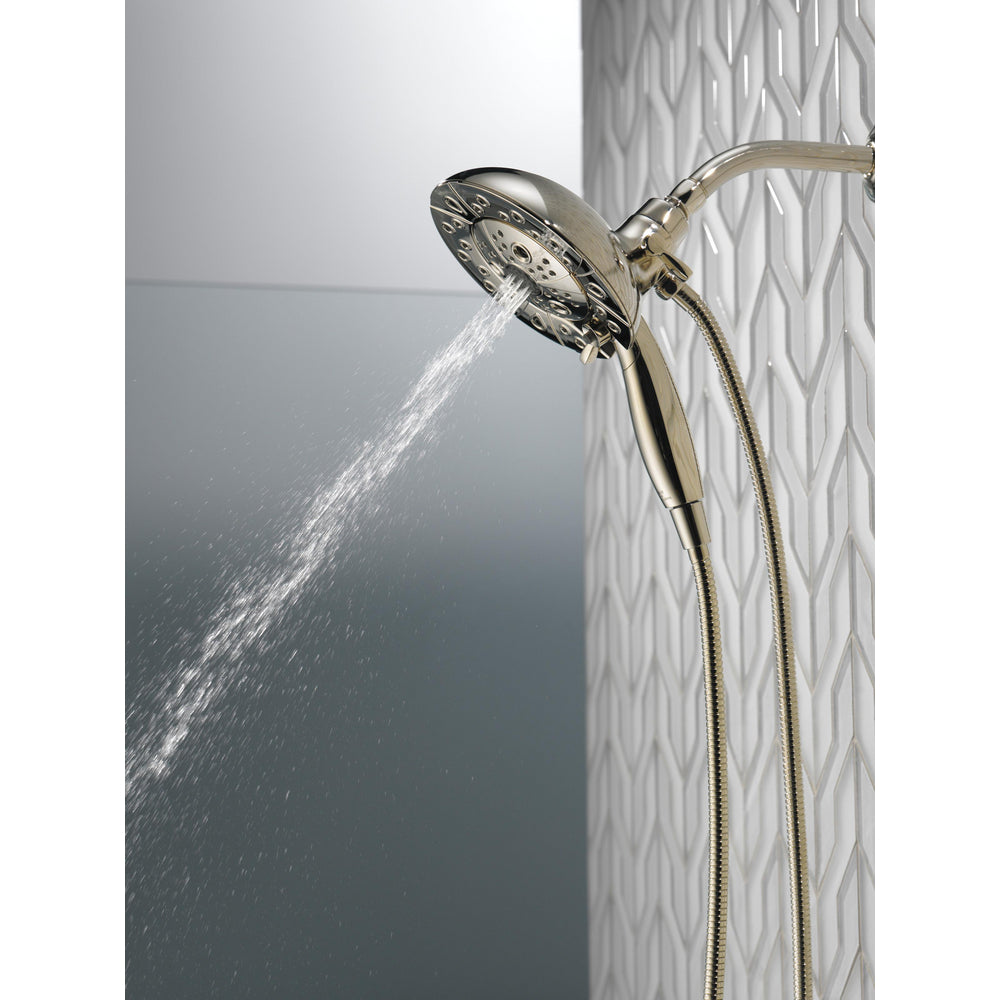Douche H2Okinetic In2ition 5 fonctions deux-en-un Delta Universal Showering - 58480