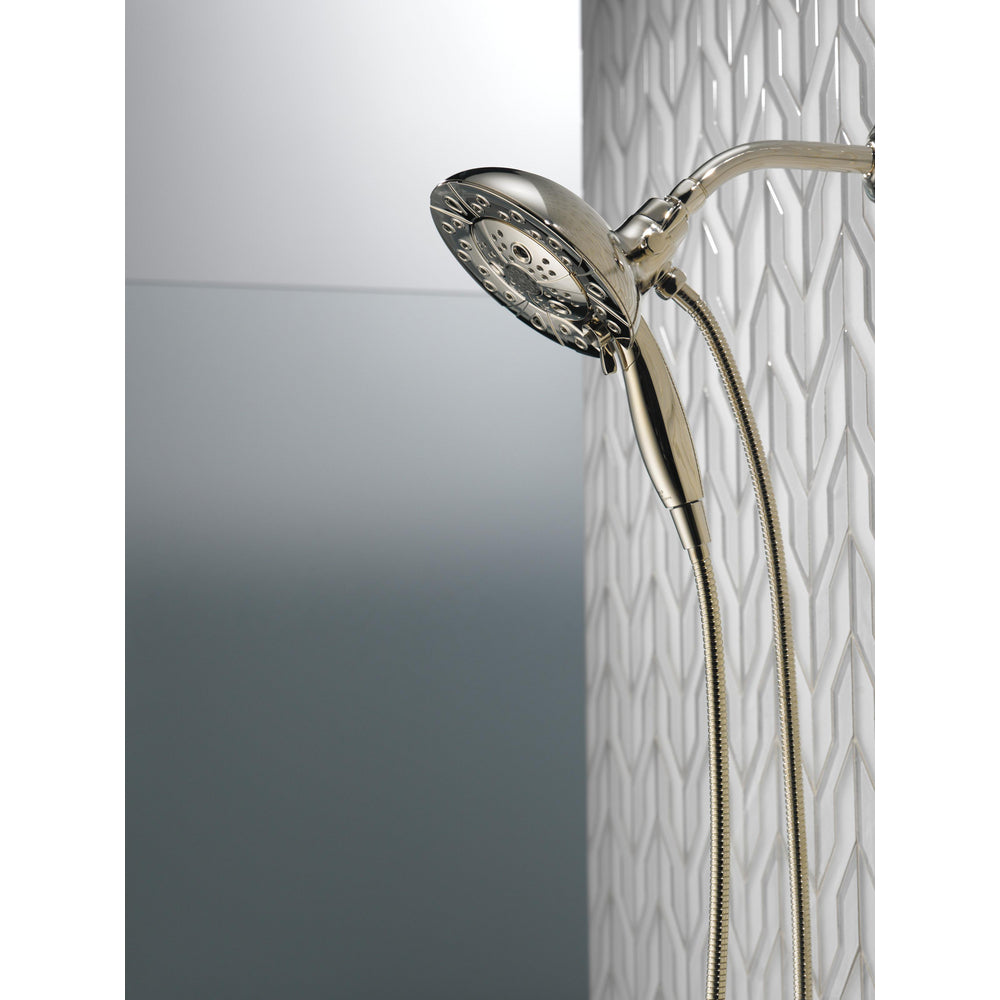 Douche H2Okinetic In2ition 5 fonctions deux-en-un Delta Universal Showering - 58480