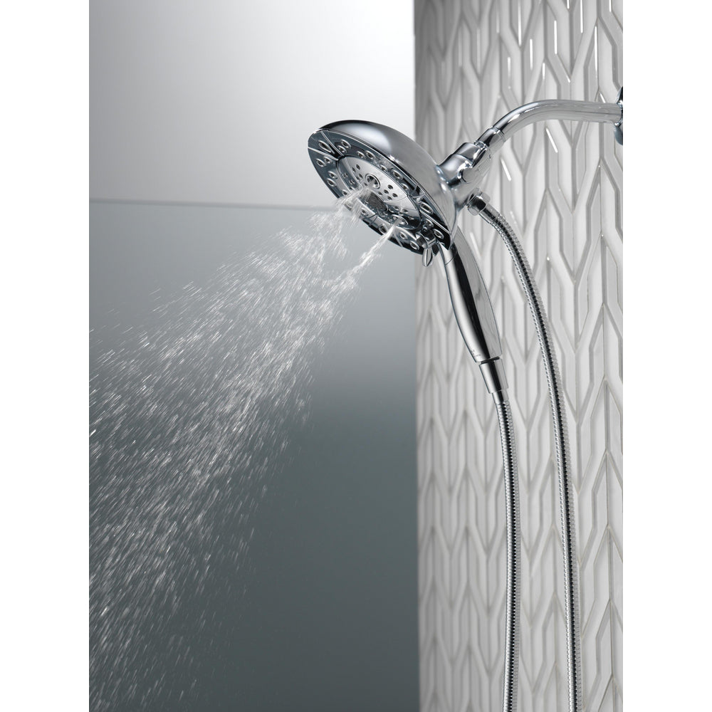 Douche H2Okinetic In2ition 5 fonctions deux-en-un Delta Universal Showering - 58480