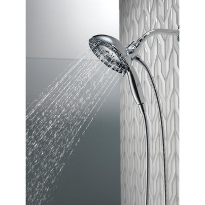 Douche H2Okinetic In2ition 5 fonctions deux-en-un Delta Universal Showering - 58480