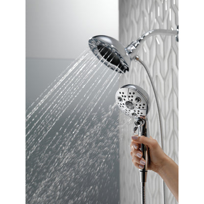 Douche H2Okinetic In2ition 5 fonctions deux-en-un Delta Universal Showering - 58480