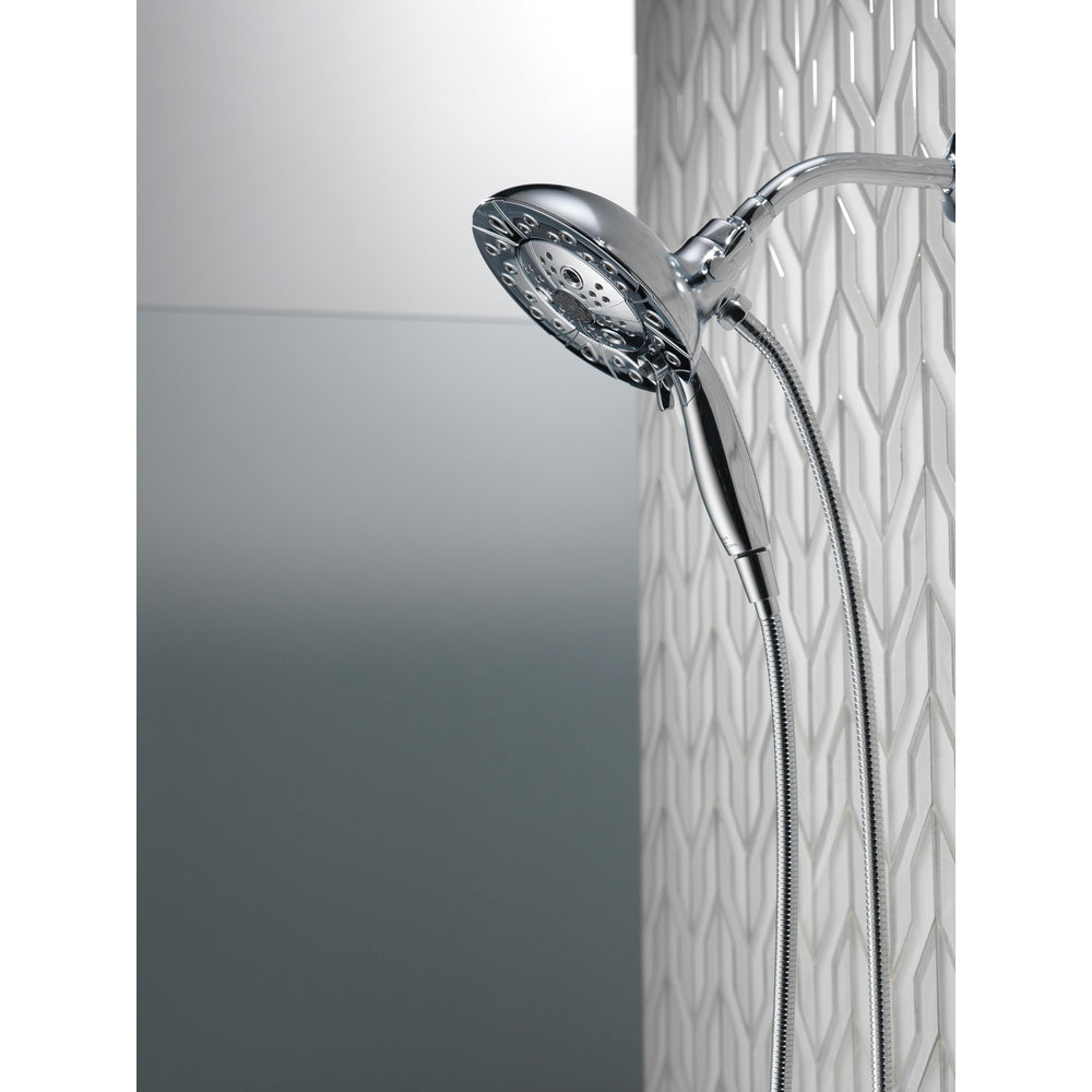 Douche H2Okinetic In2ition 5 fonctions deux-en-un Delta Universal Showering - 58480