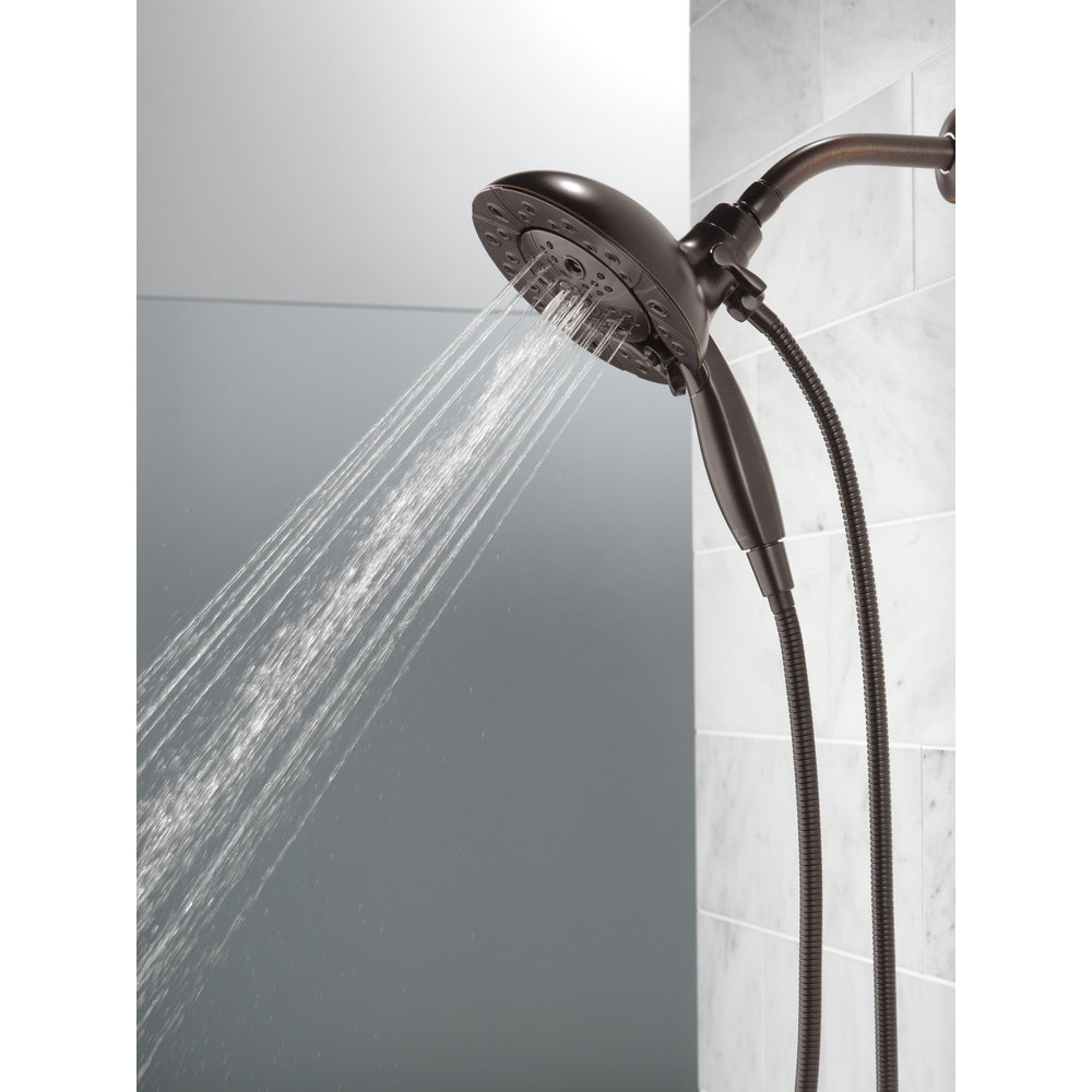 Douche H2Okinetic In2ition 5 fonctions deux-en-un Delta Universal Showering - 58480