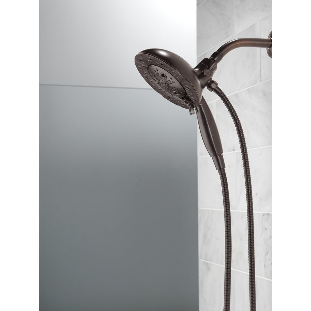 Douche H2Okinetic In2ition 5 fonctions deux-en-un Delta Universal Showering - 58480