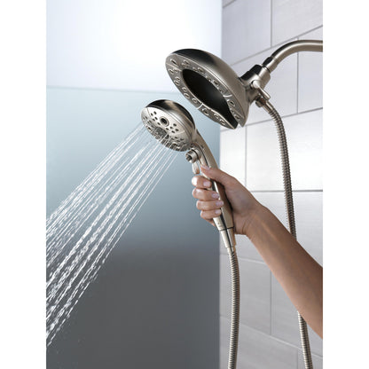Douche H2Okinetic In2ition 5 fonctions deux-en-un Delta Universal Showering - 58480