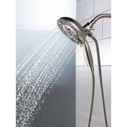 Douche H2Okinetic In2ition 5 fonctions deux-en-un Delta Universal Showering - 58480