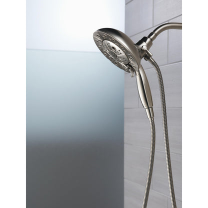 Douche H2Okinetic In2ition 5 fonctions deux-en-un Delta Universal Showering - 58480