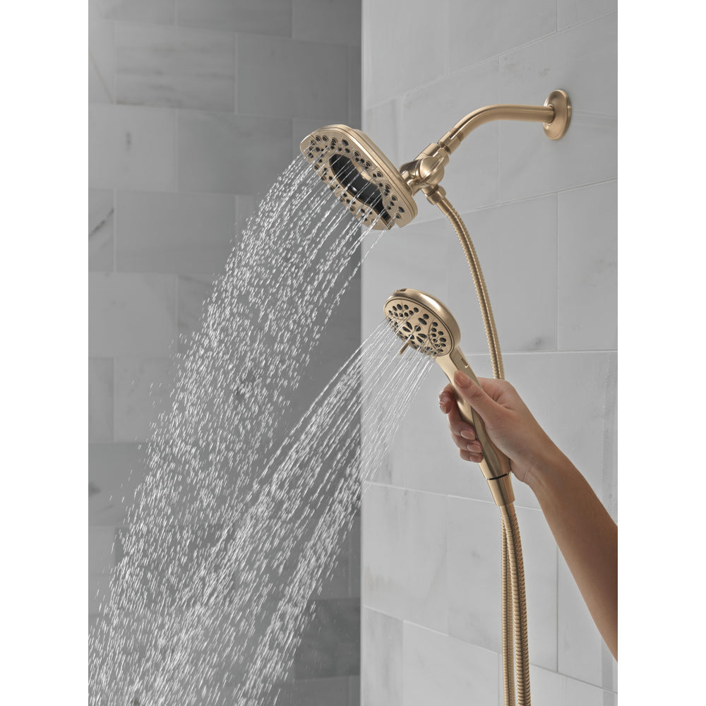 Douche Delta Universal Showering In2ition deux-en-un 6,6 L/min 4 réglages - 58498