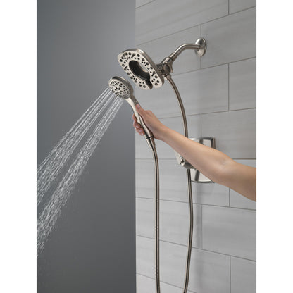 Douche Delta Universal Showering In2ition deux-en-un 6,6 L/min 4 réglages - 58498