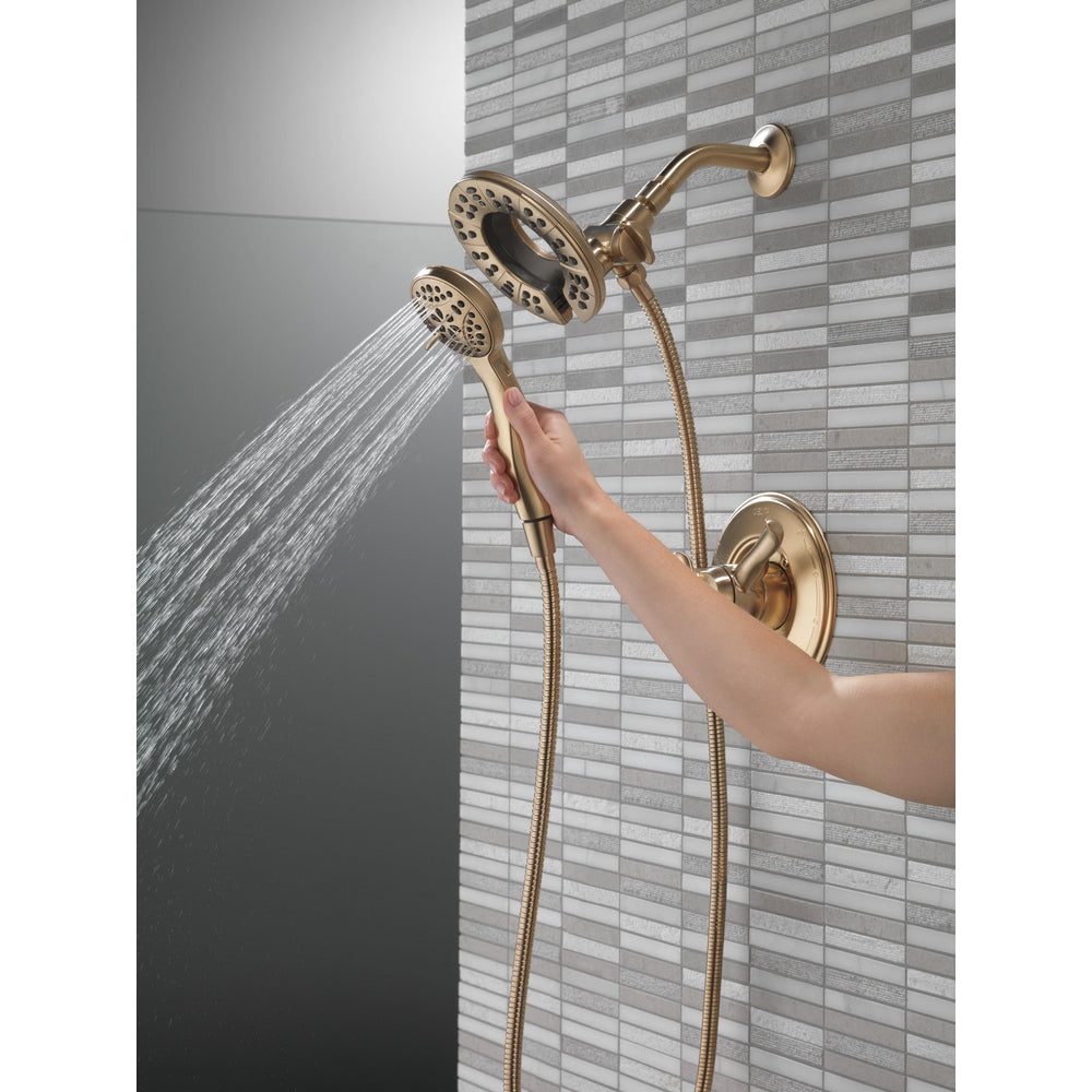 Douchette de douche deux-en-un In2ition 4 réglages 6,6 L/min Delta Universal Showering - 58499