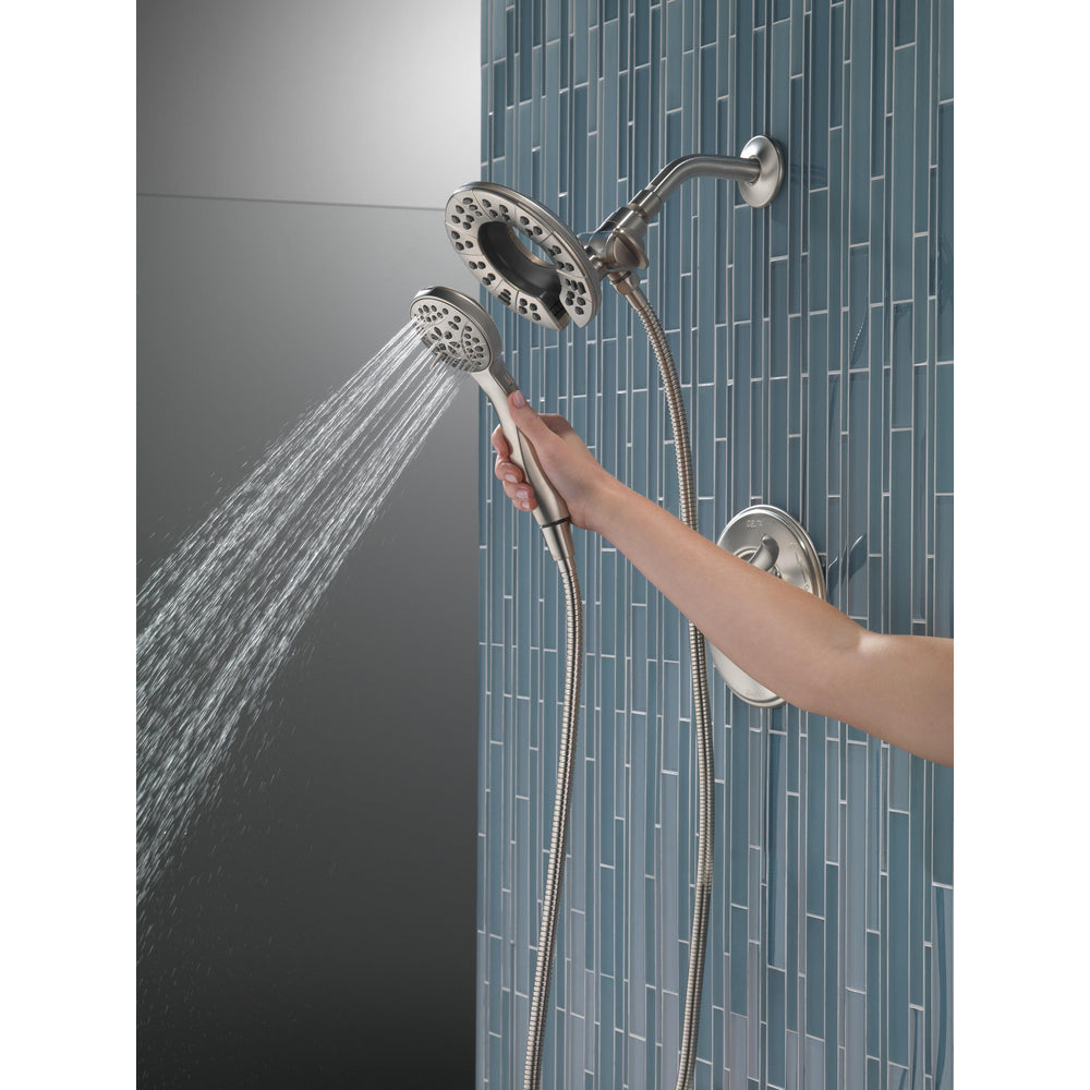 Douchette de douche deux-en-un In2ition 4 réglages 6,6 L/min Delta Universal Showering - 58499