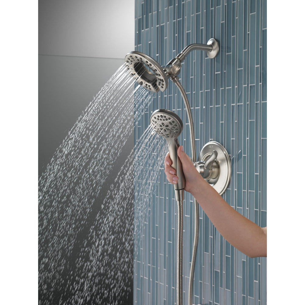Douchette de douche deux-en-un In2ition 4 réglages 6,6 L/min Delta Universal Showering - 58499