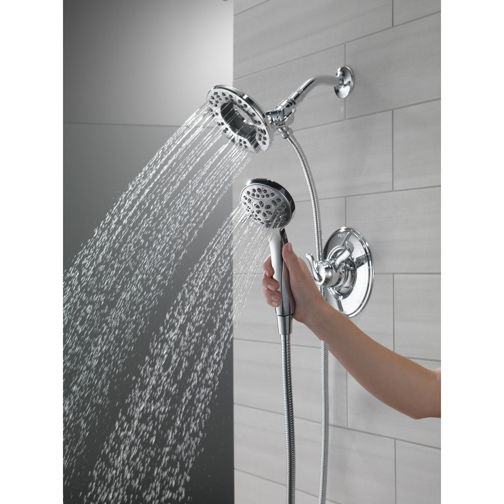 Douchette de douche deux-en-un In2ition 4 réglages 6,6 L/min Delta Universal Showering - 58499