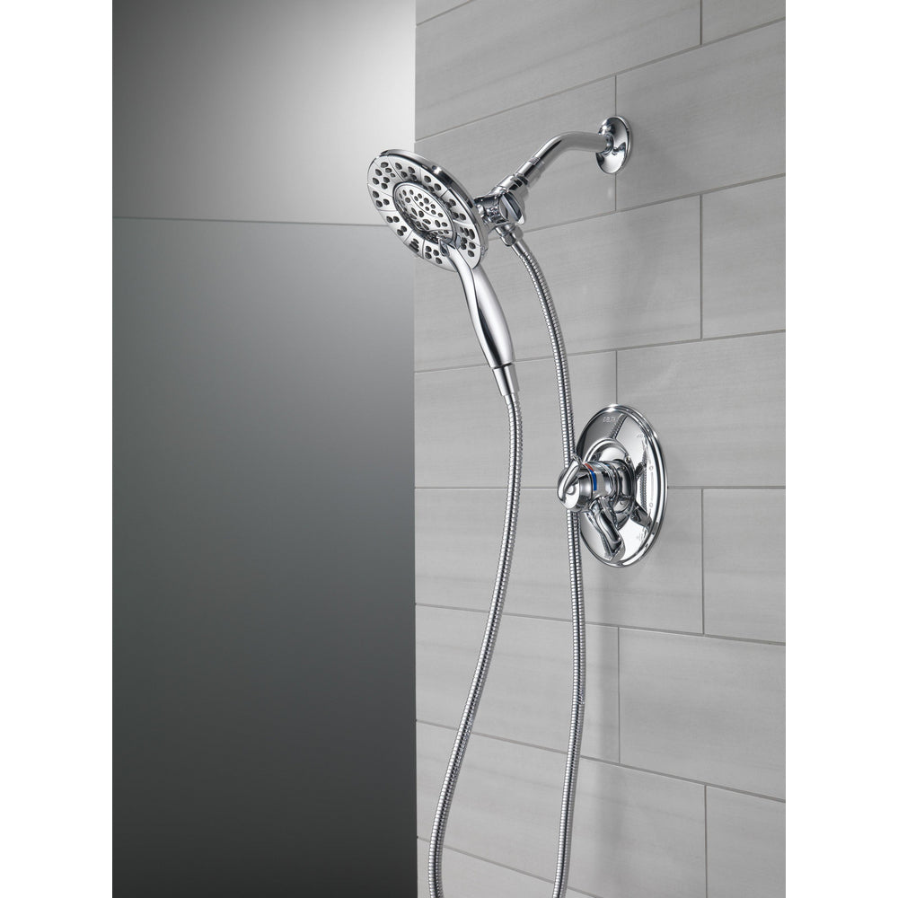 Douchette de douche deux-en-un In2ition 4 réglages 6,6 L/min Delta Universal Showering - 58499