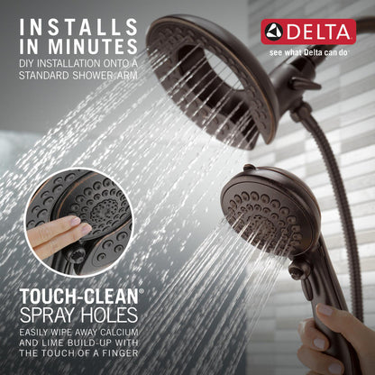 Delta Universal Showering In2ition 5-Setting Two-in-One Shower - 58569