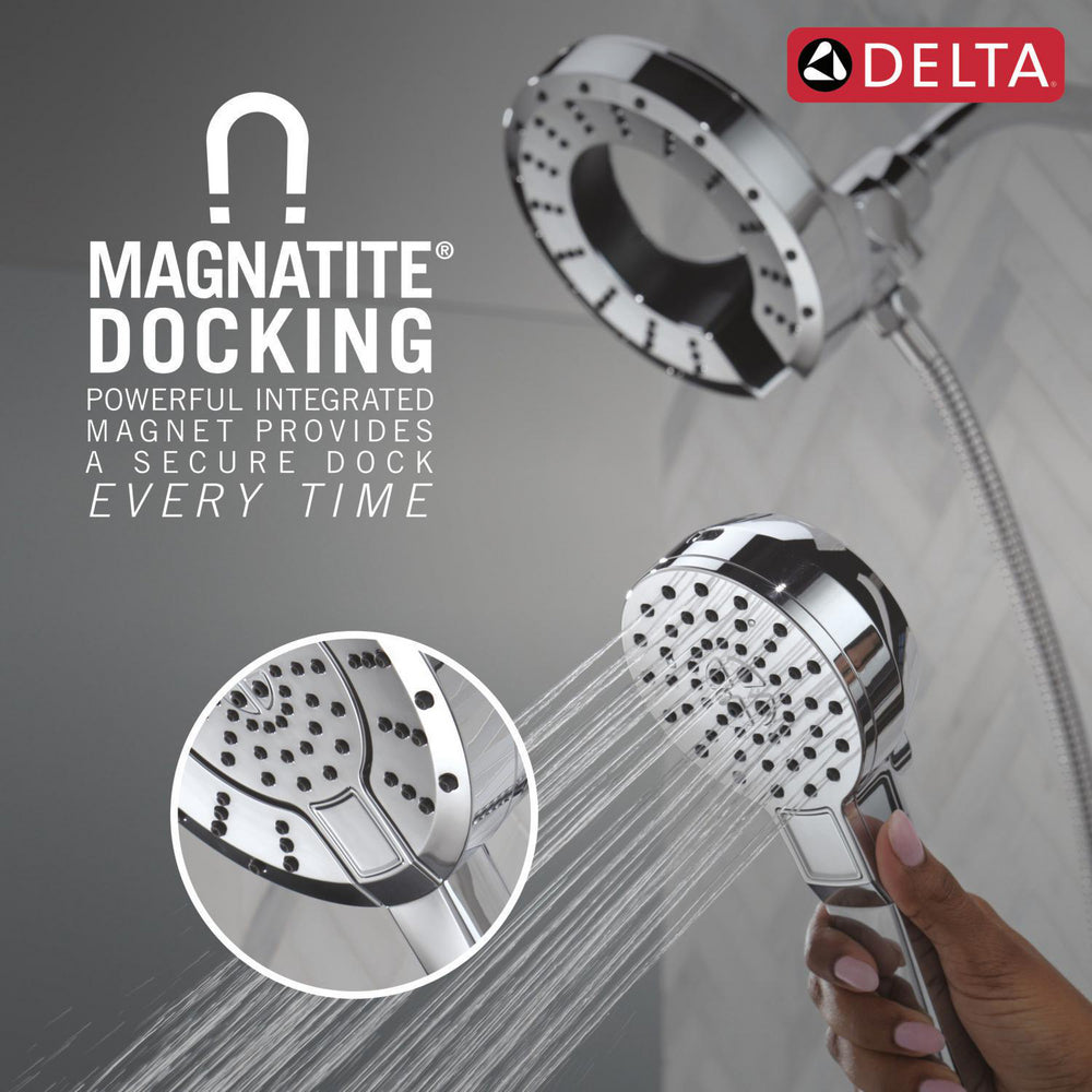 Delta 5-Setting In2ition Two-in-One Shower with ProClean - 58596